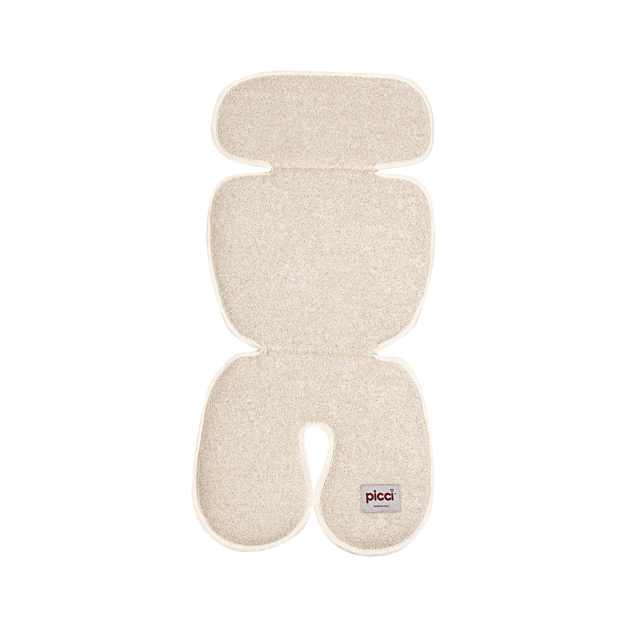 Copriseduta anatomica Tic Tac spugna di cotone 3-5 punti gruppo 1 e passeggino - Panna