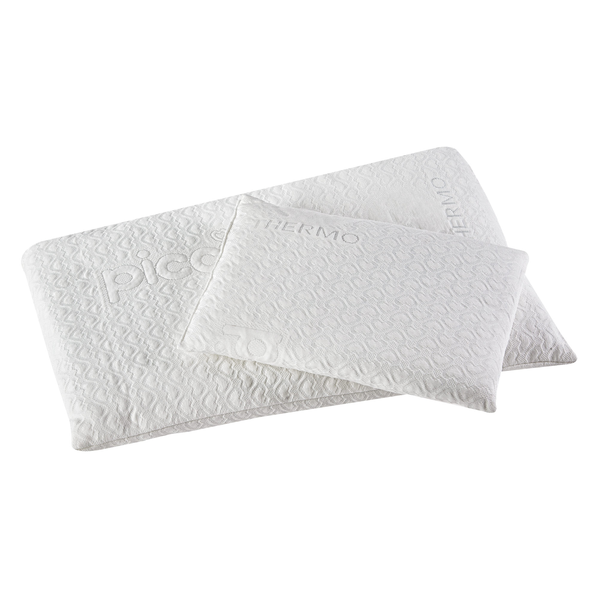 Cuscino antisoffoco termoregolatore per letto e Microletto - Bianco
