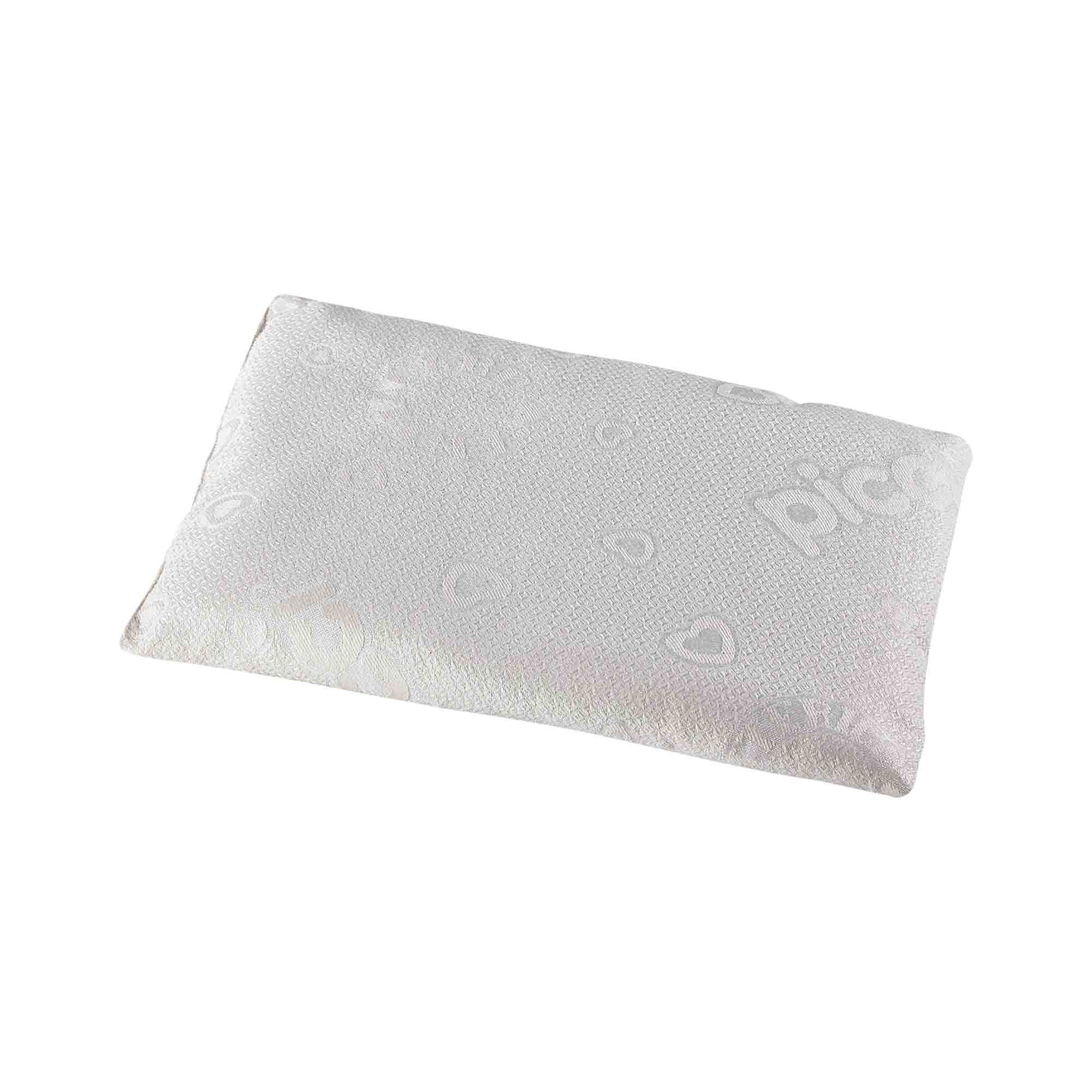 Cuscino antisoffoco antibatterico per carrozzina/culla e Co-Sleeping - Bianco