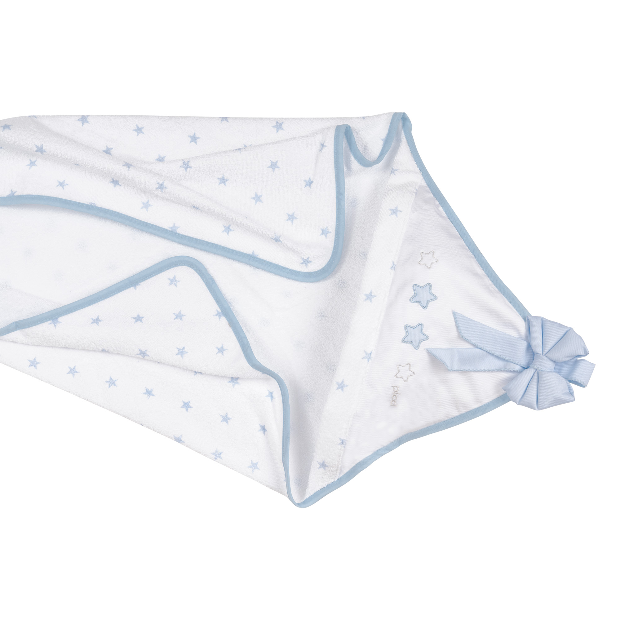 Telo bagno ricamato Dream - Cielo