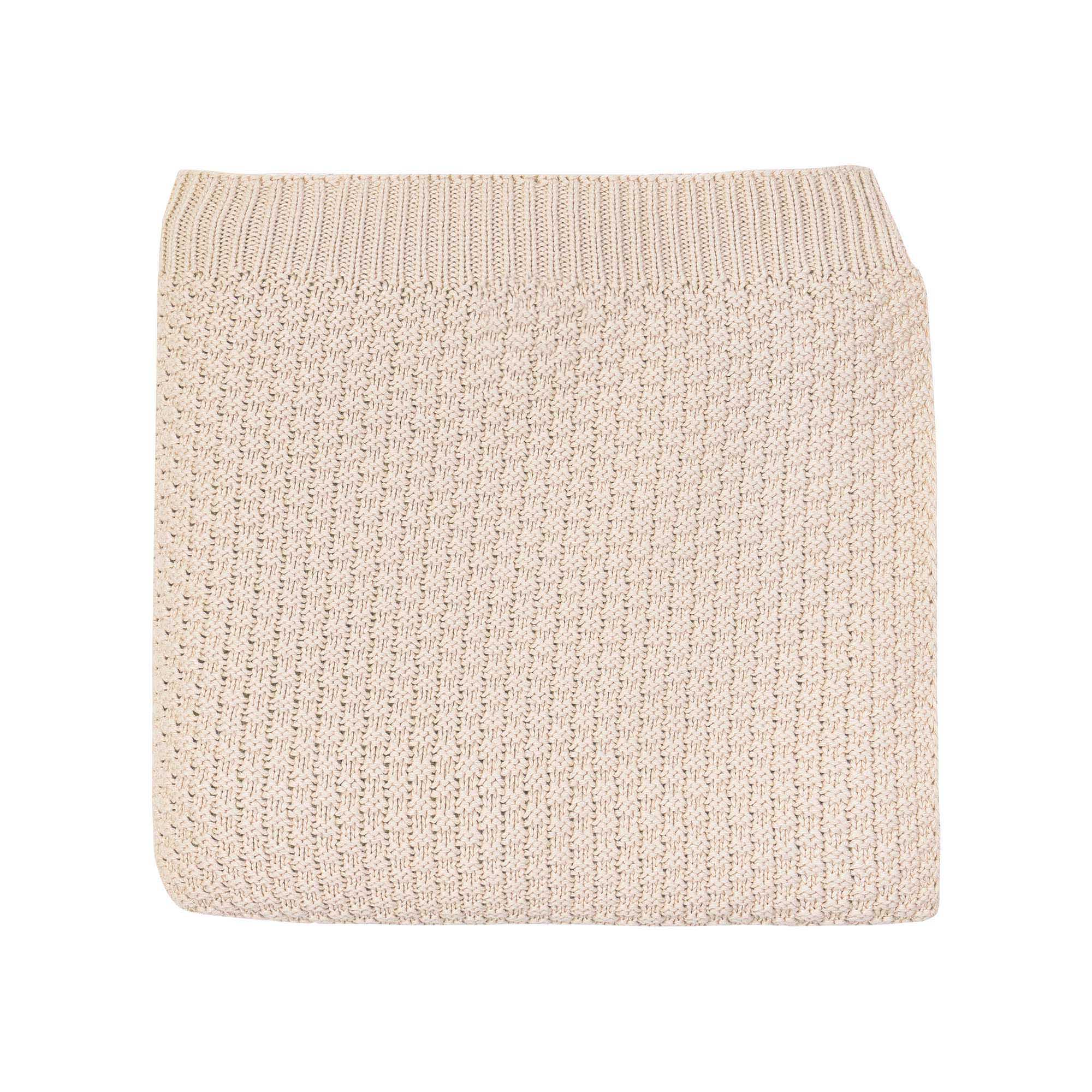 Coperta cotone Bamboo per culla - Sandalo