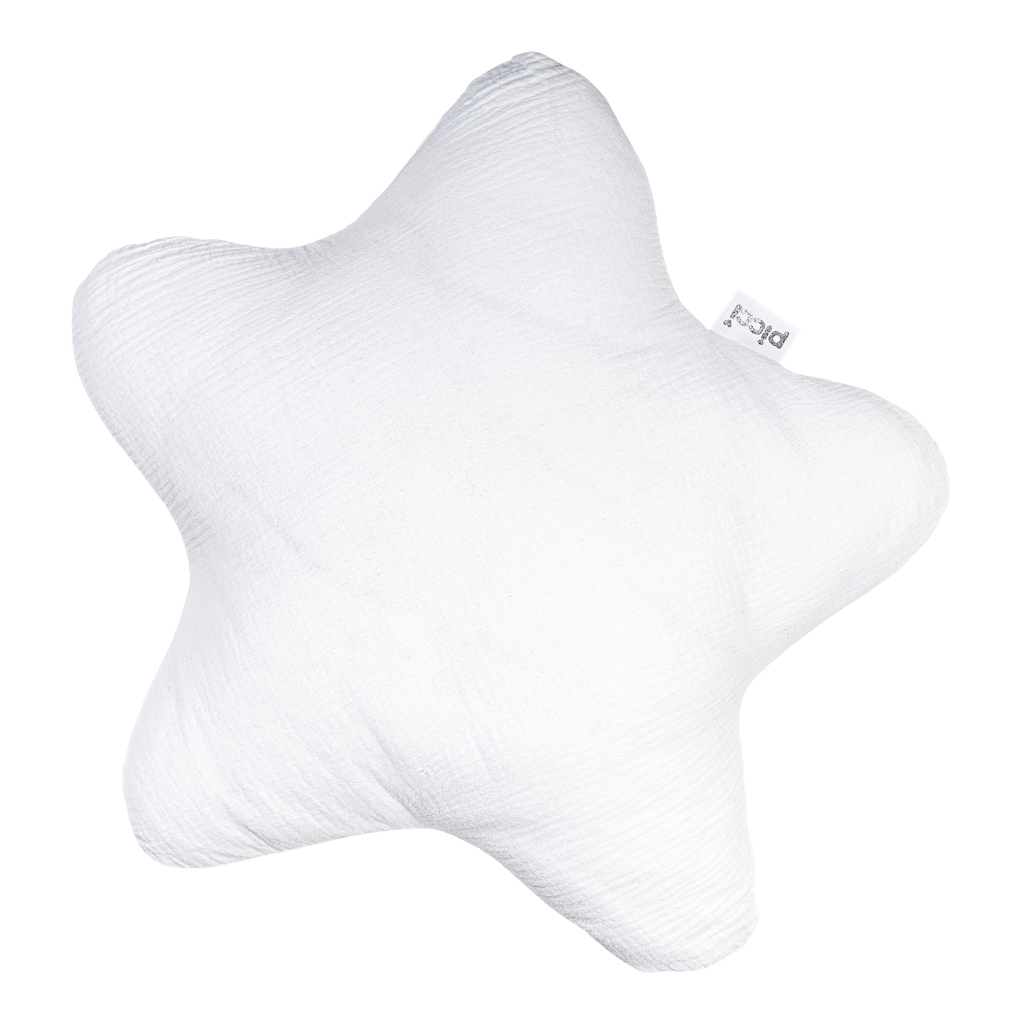 Cuscino Stella tinta unita - Bianco