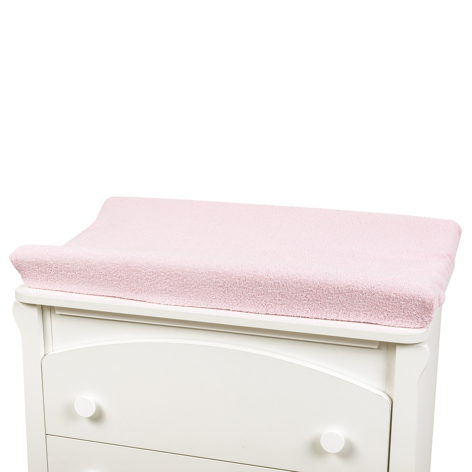 Coprifasciatoio in spugna per fasciatoio in PVC - Rosa