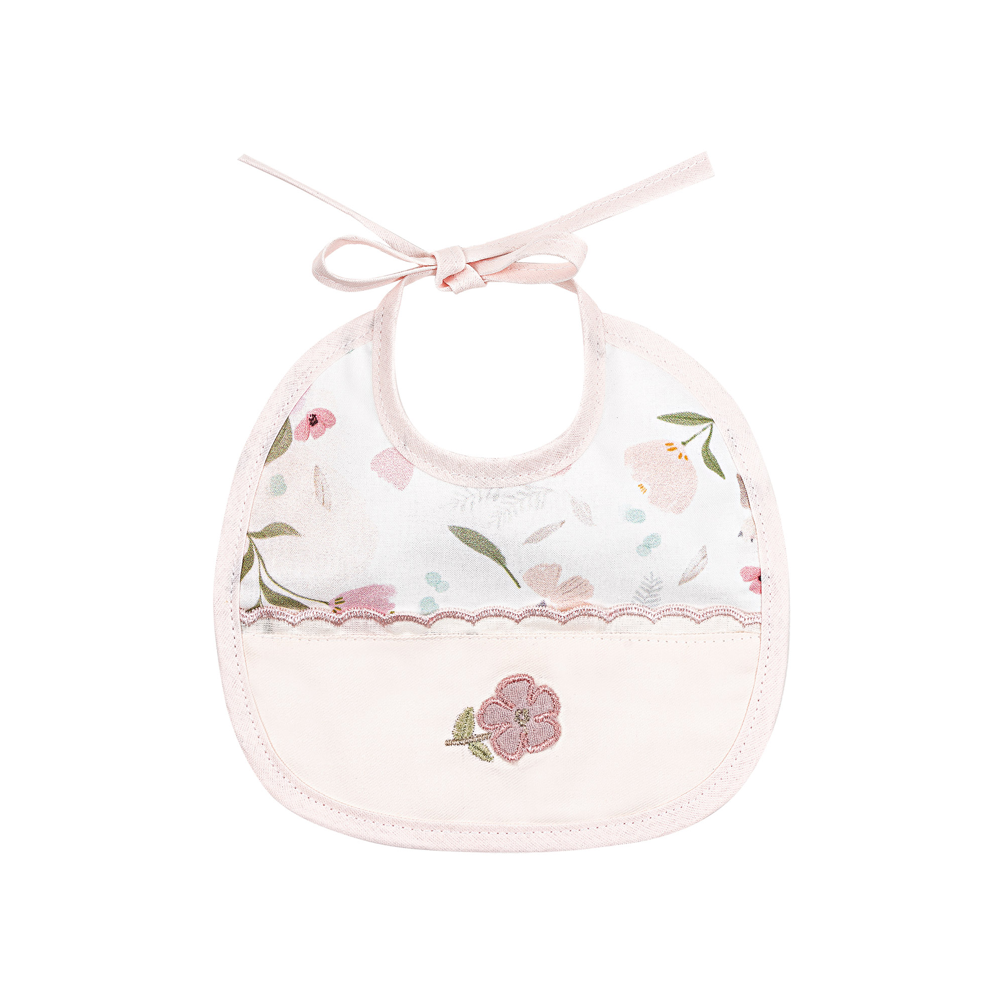 Bavaglio ricamato Fiori