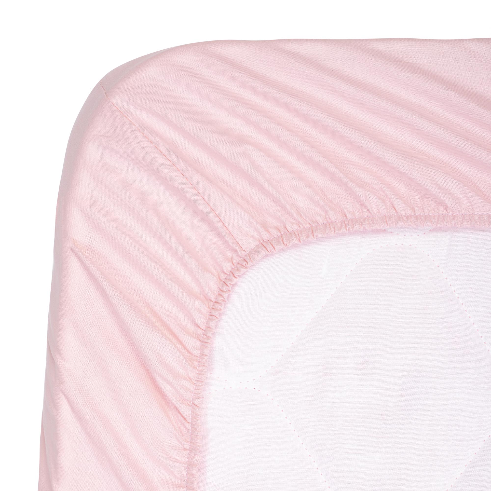Coprimaterasso angolato letto aggiuntivo Cottage cm 85 x 138 – Rosa