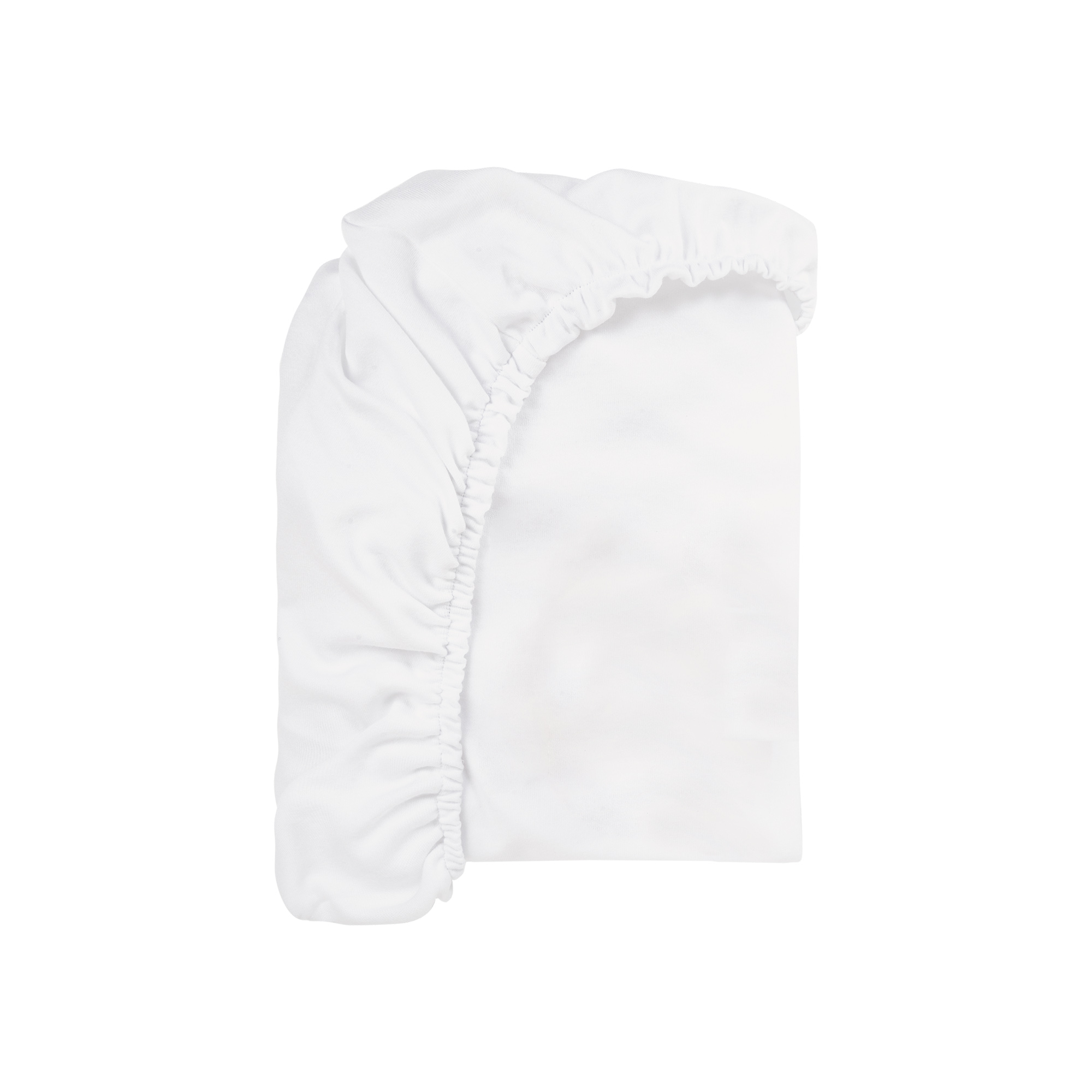 Coprimaterasso angolato per letto in jersey di cotone cm 140x70