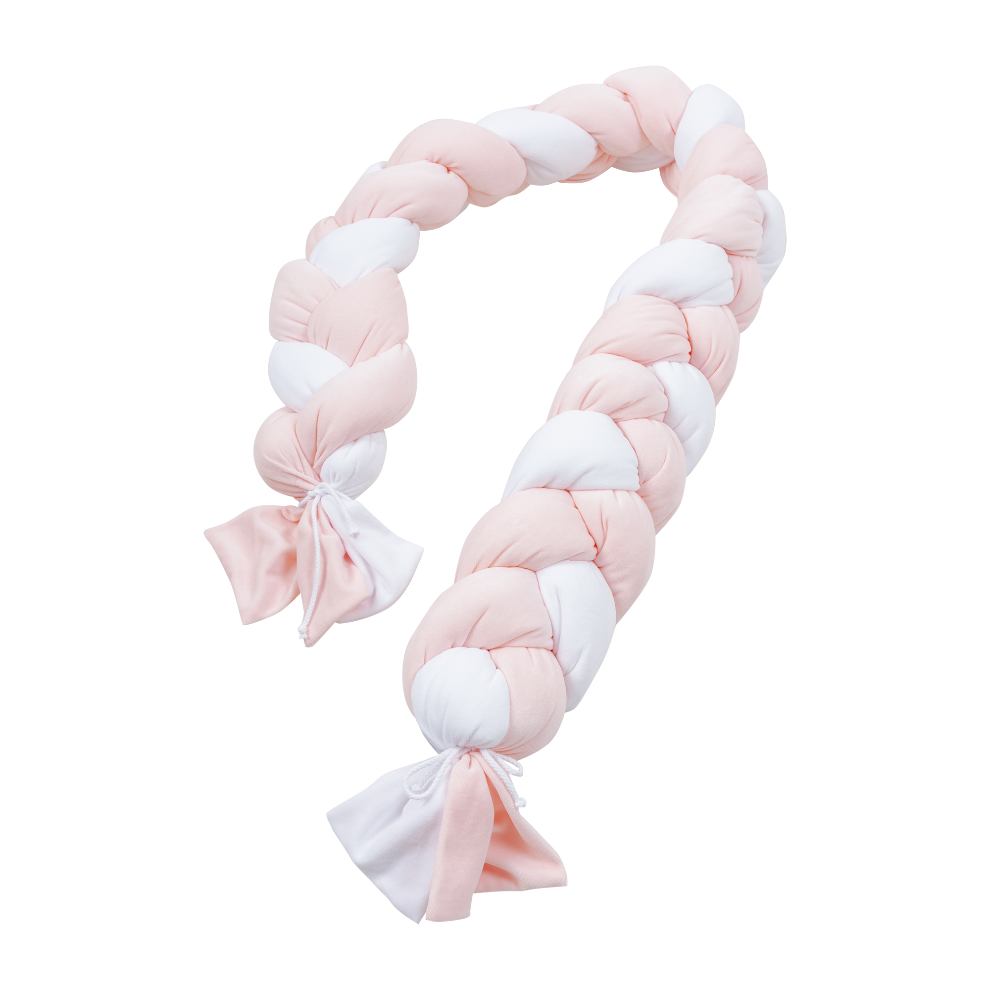 Protezione riduttore treccia a 3 intrecci in ciniglia - Rosa