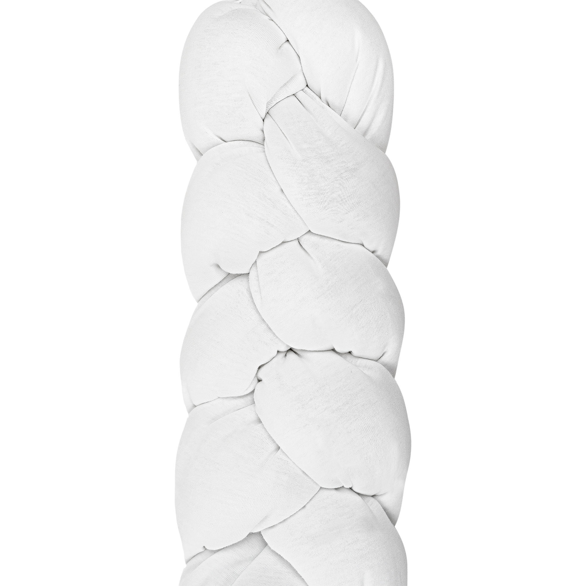 Protezione riduttore treccia in jersey - Bianco