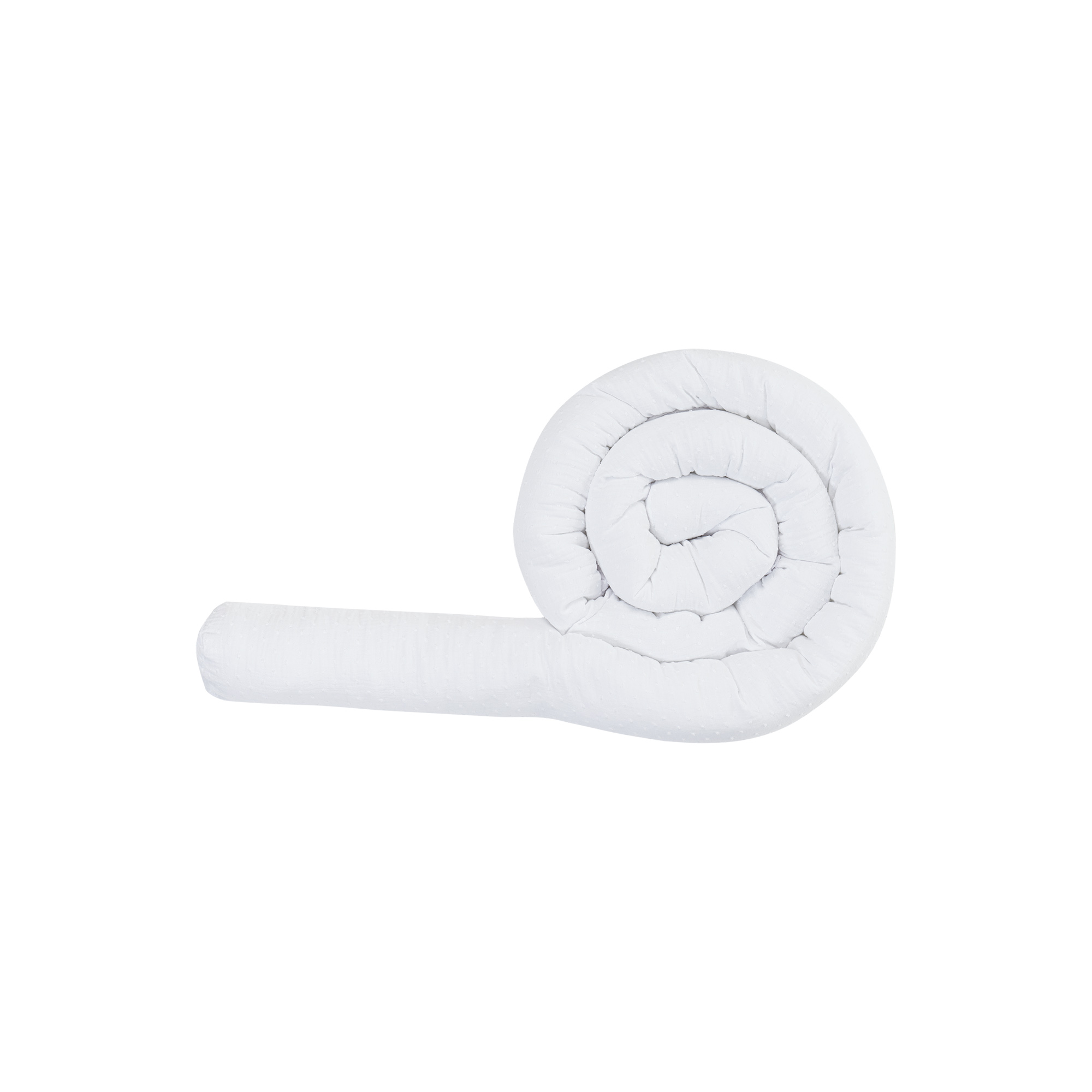 Protezione riduttore bombolino Piuma per culla ovale Rondò - Bianco