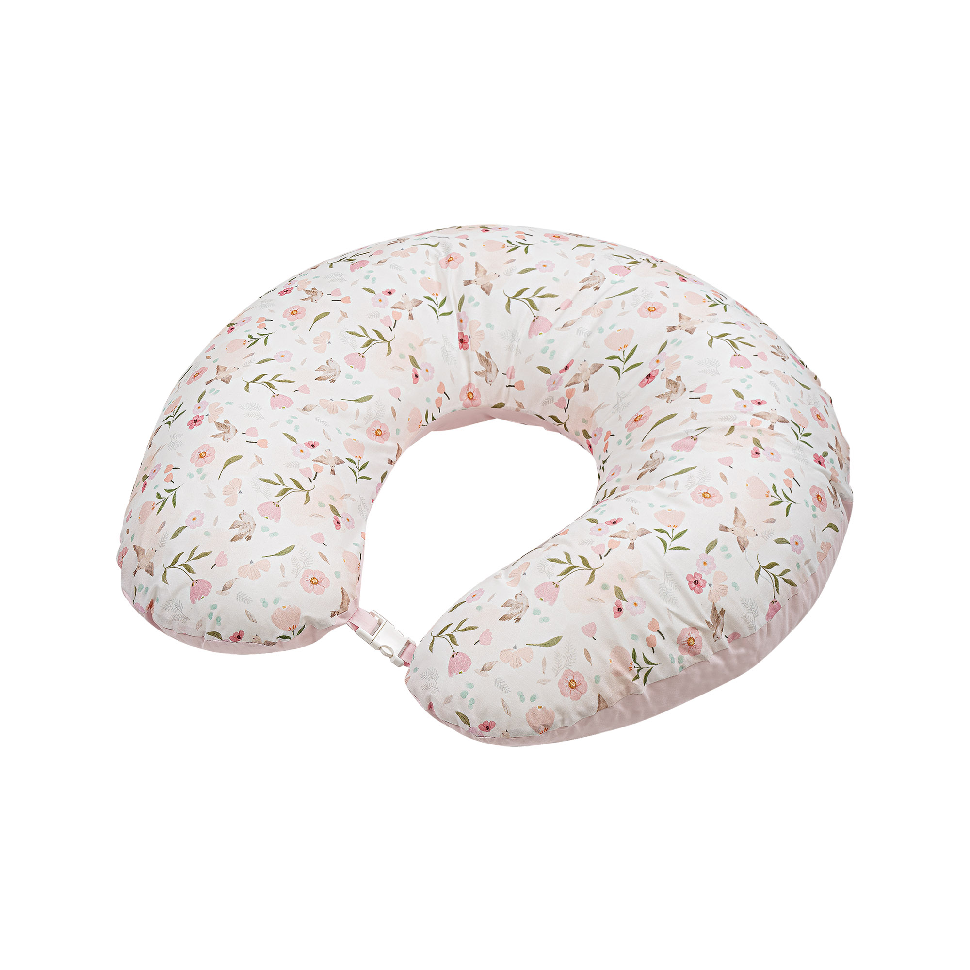 Cuscino allattamento in cotone Fiori