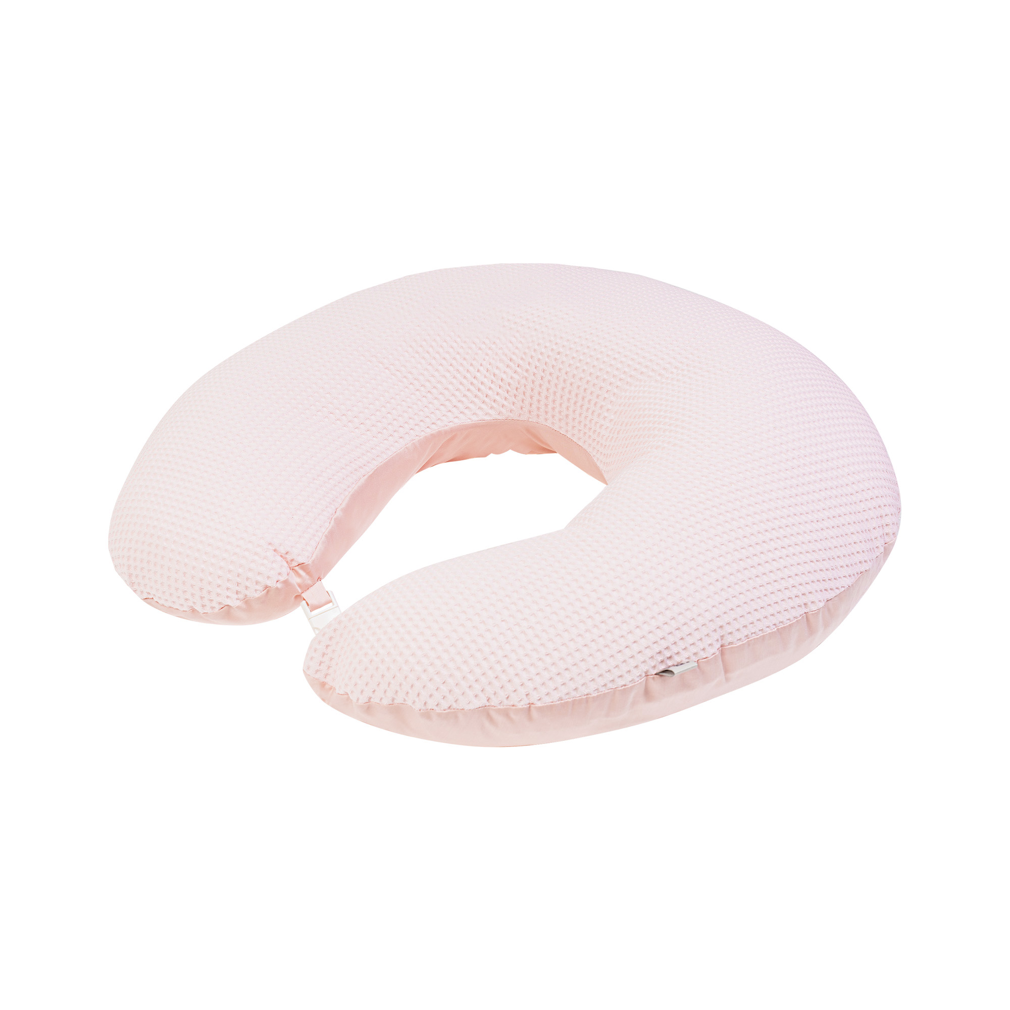 Cuscino allattamento in nido d'ape di cotone - Rosa