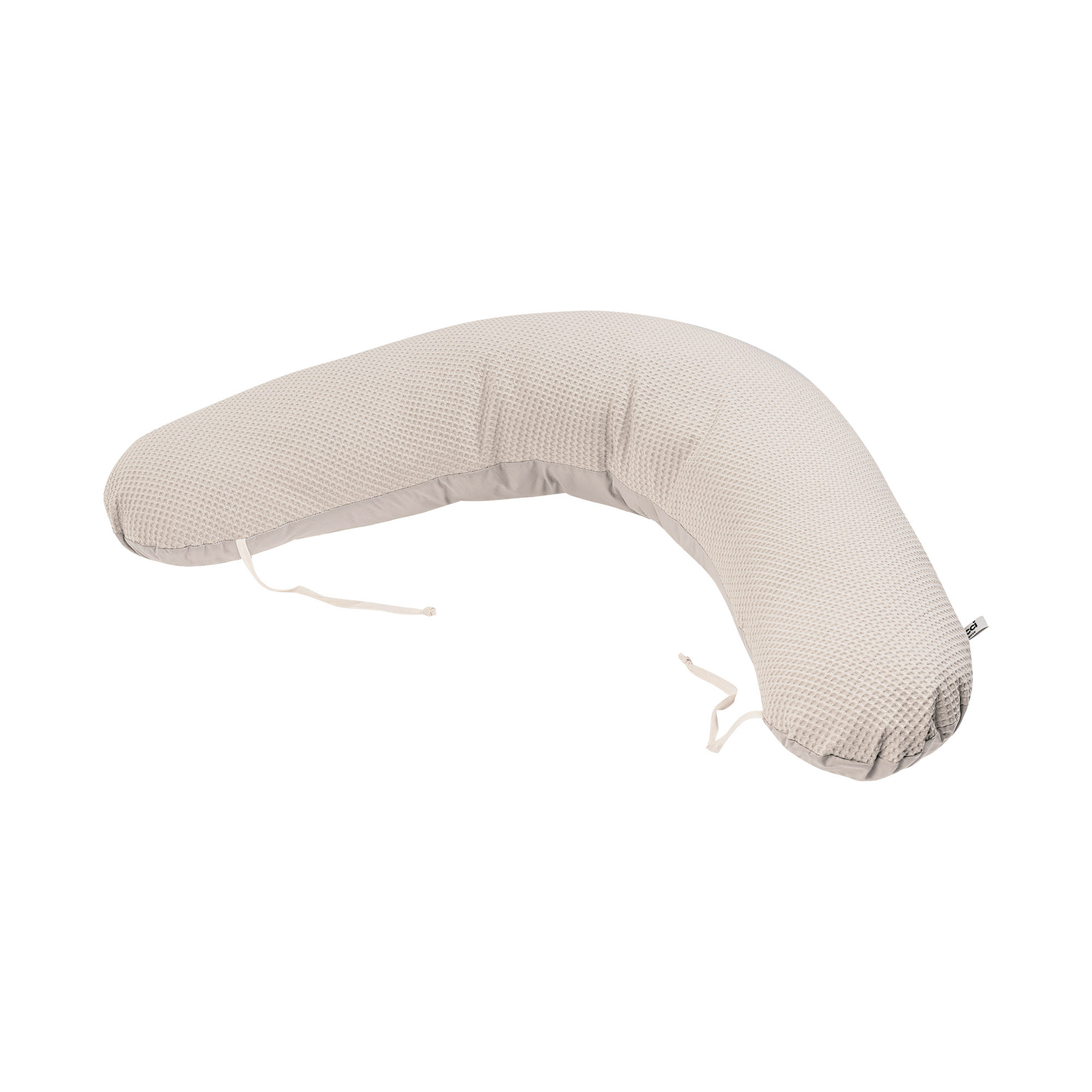 Cuscino allattamento e relax Boomerang in nido d'ape di cotone - Corda