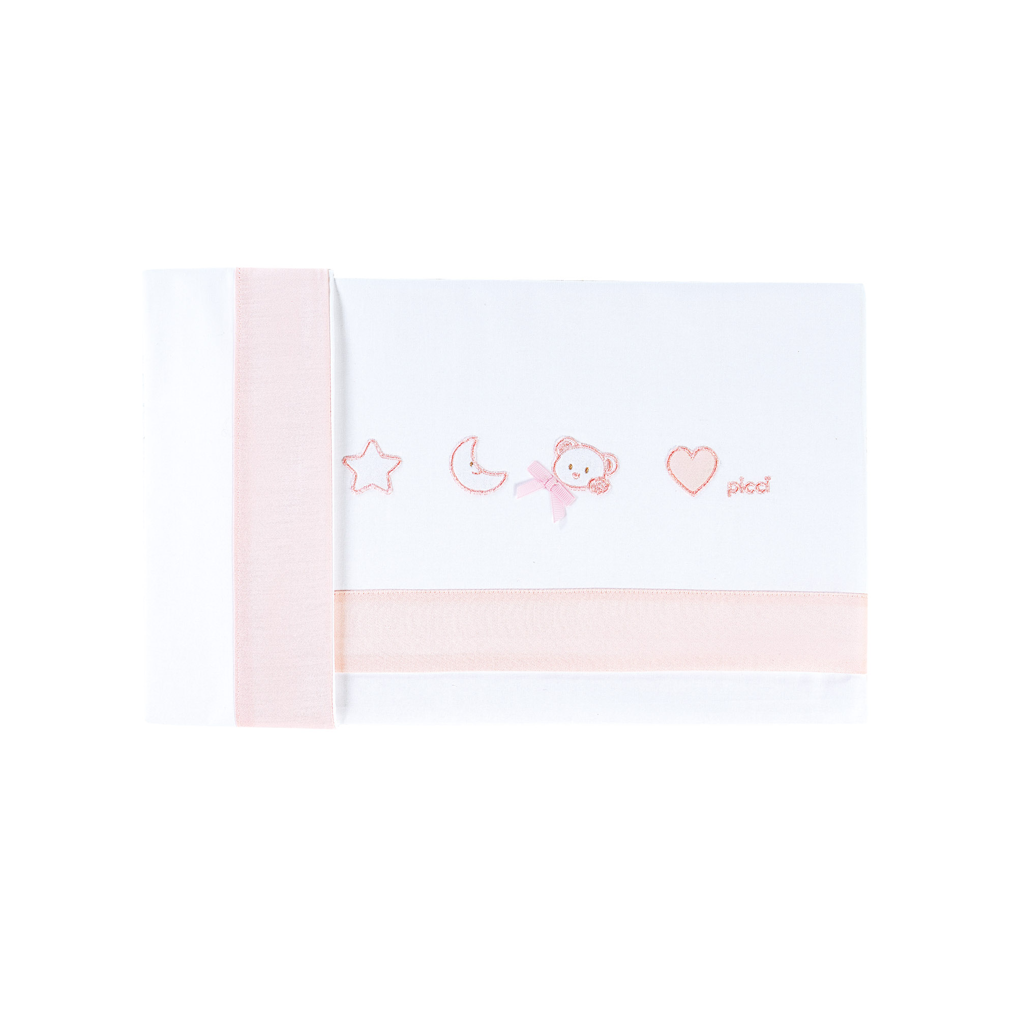 Set lenzuolino letto 3 pezzi Lila - Rosa