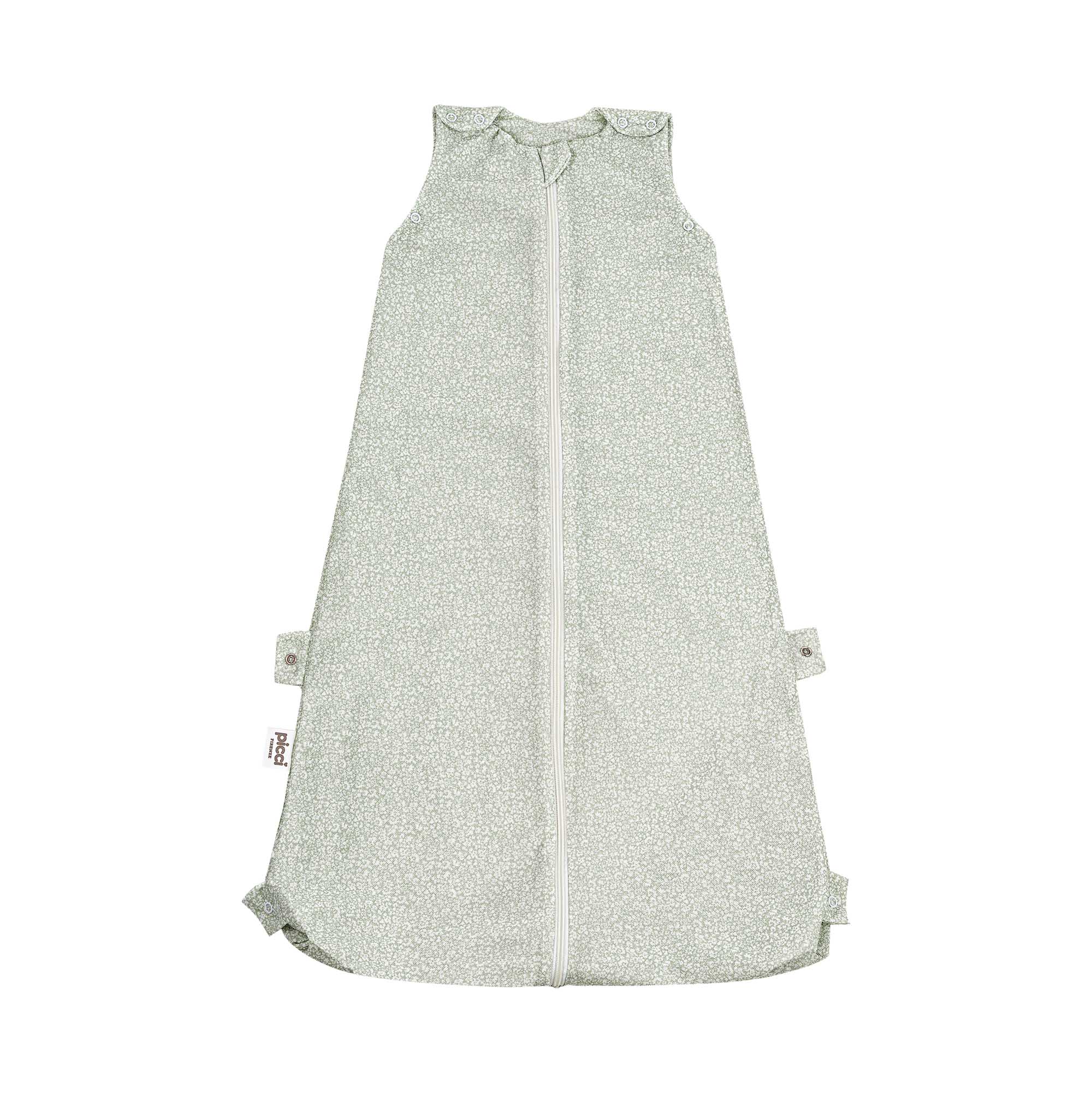 Sacco notte Light Allungabile in cotone waffle 0-6/24 mesi - Menta