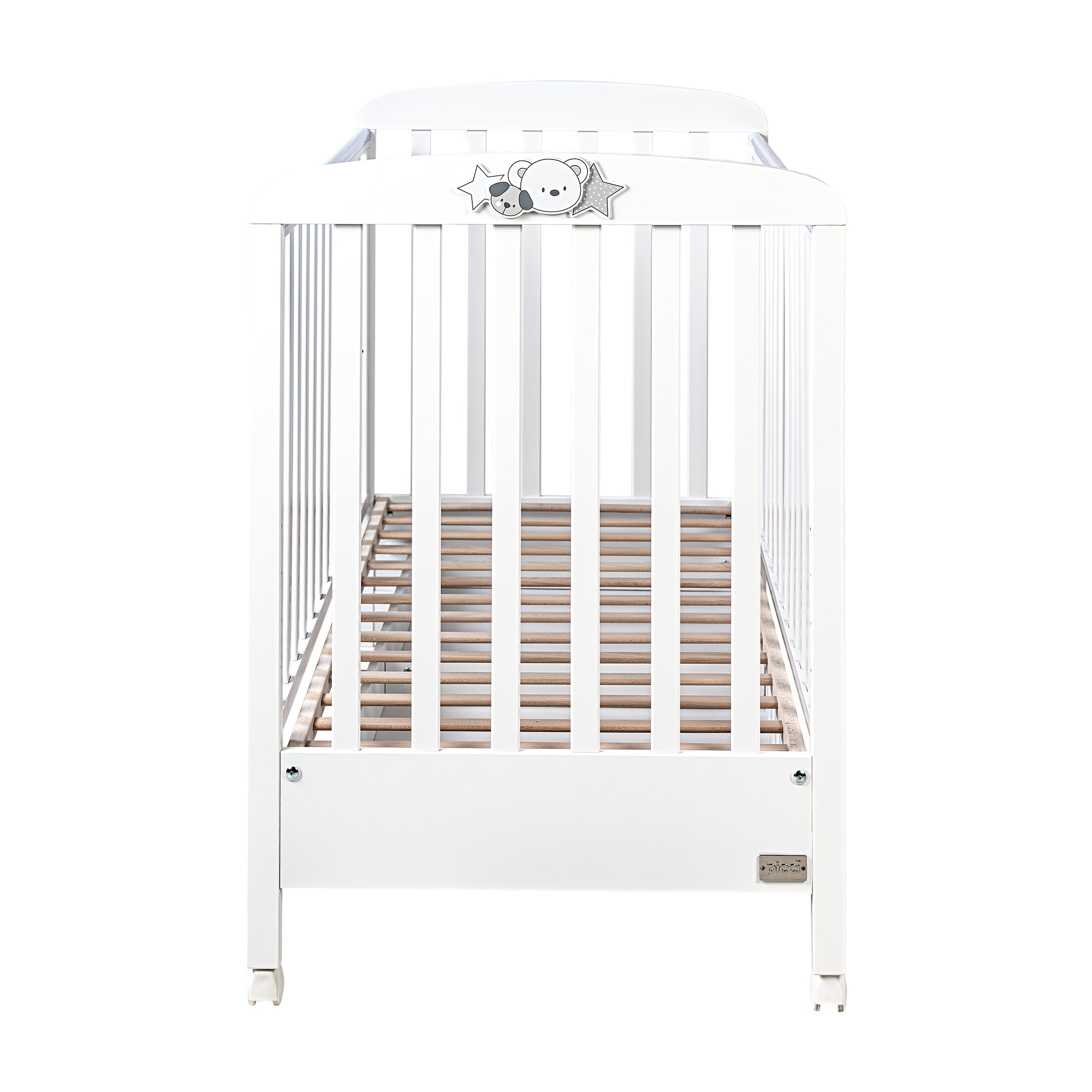 Letto laccato con cassetto Valdo