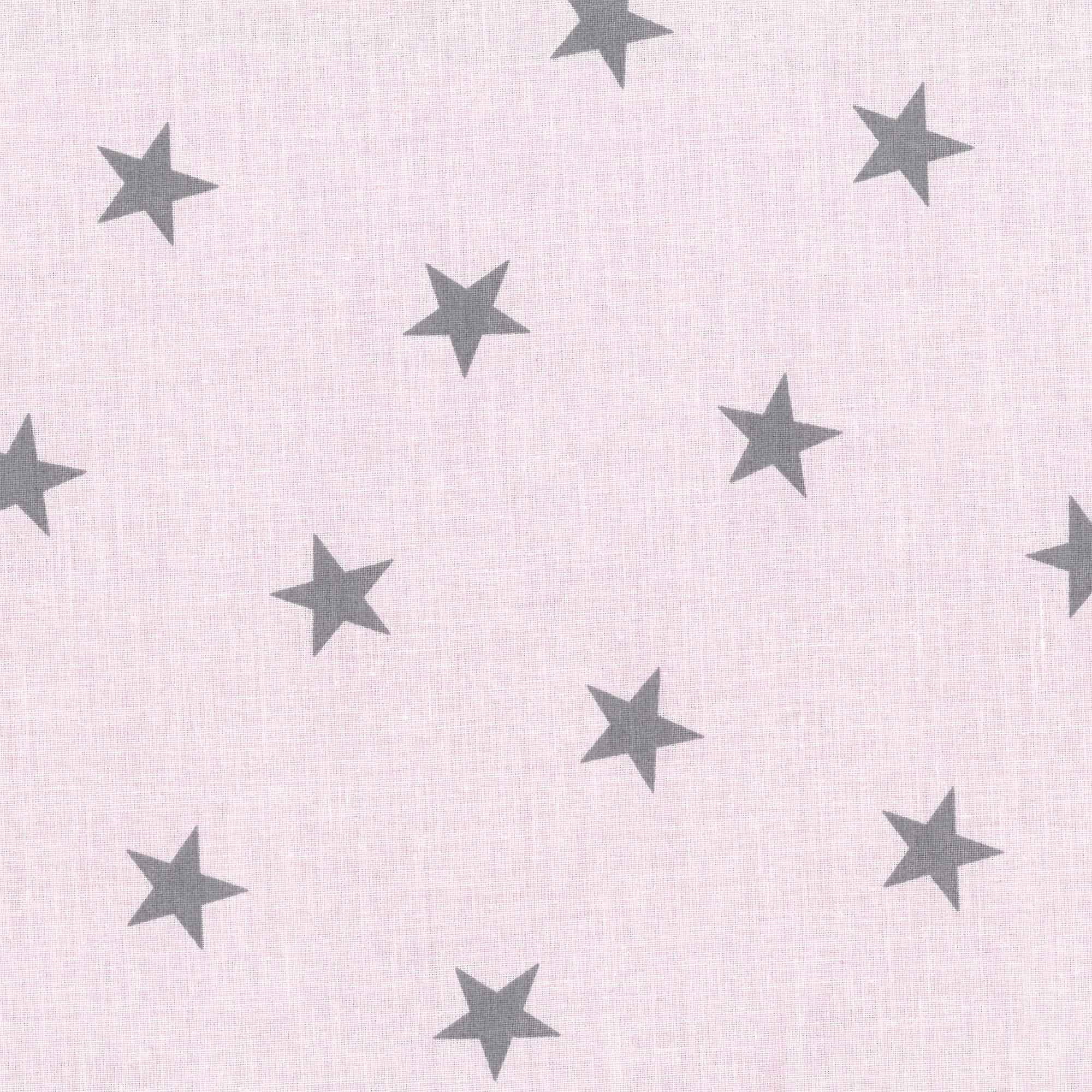 Paracolpi per letto fantasia Stelle - Rosa
