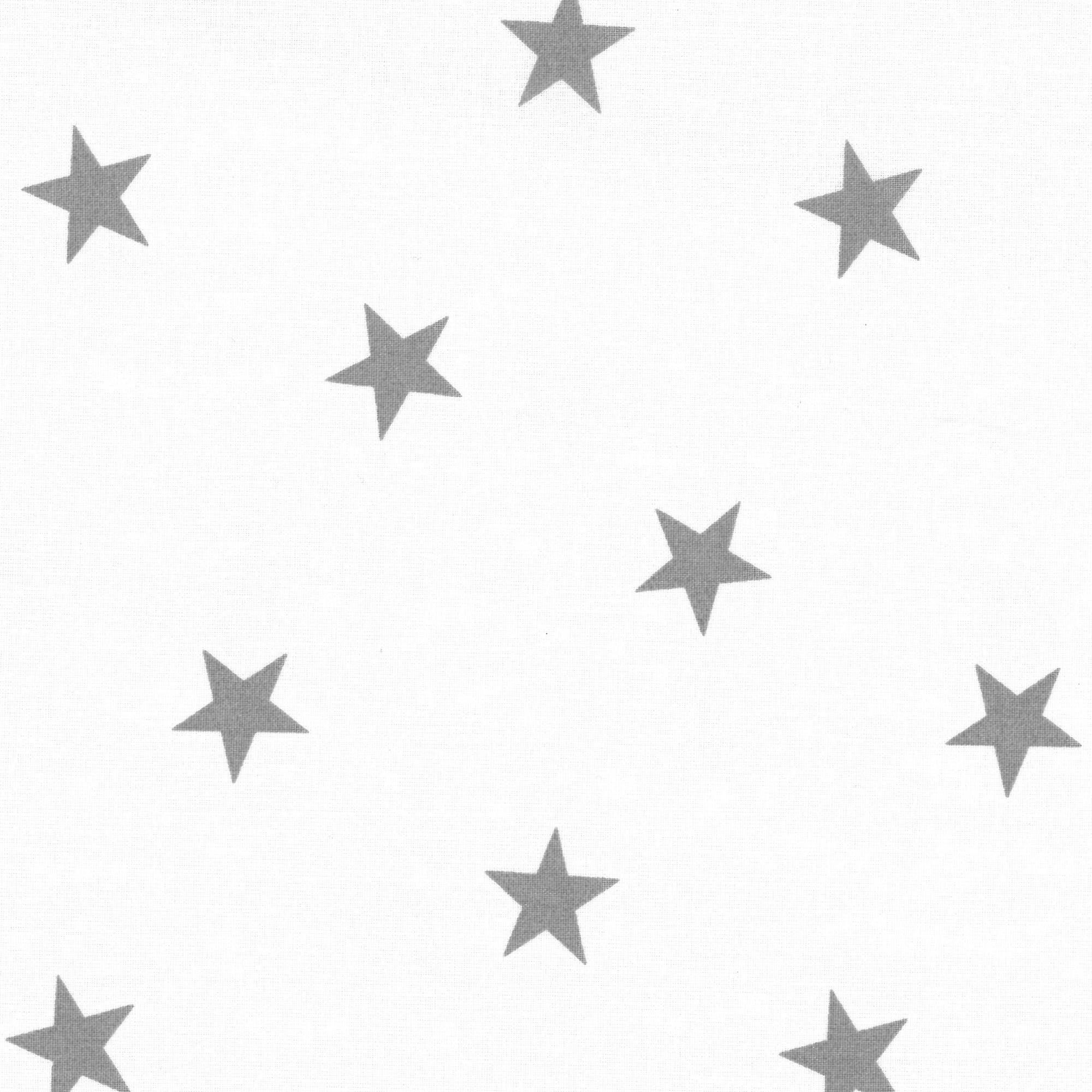 Paracolpi per letto fantasia Stelle - Bianco