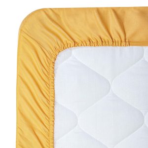 Coprimaterasso angolato letto aggiuntivo Cottage cm 85 x 138 – Sandalo